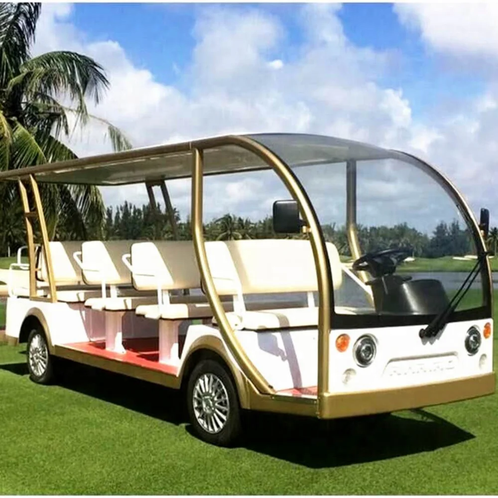 14 Seater Gas / Electric Golf Cart for hotel