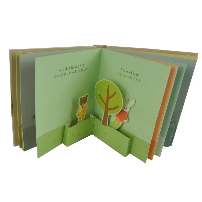 Pop up A5 School Paper Notebook With 3D Pattern