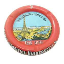 Factory sale custom round tin ashtray