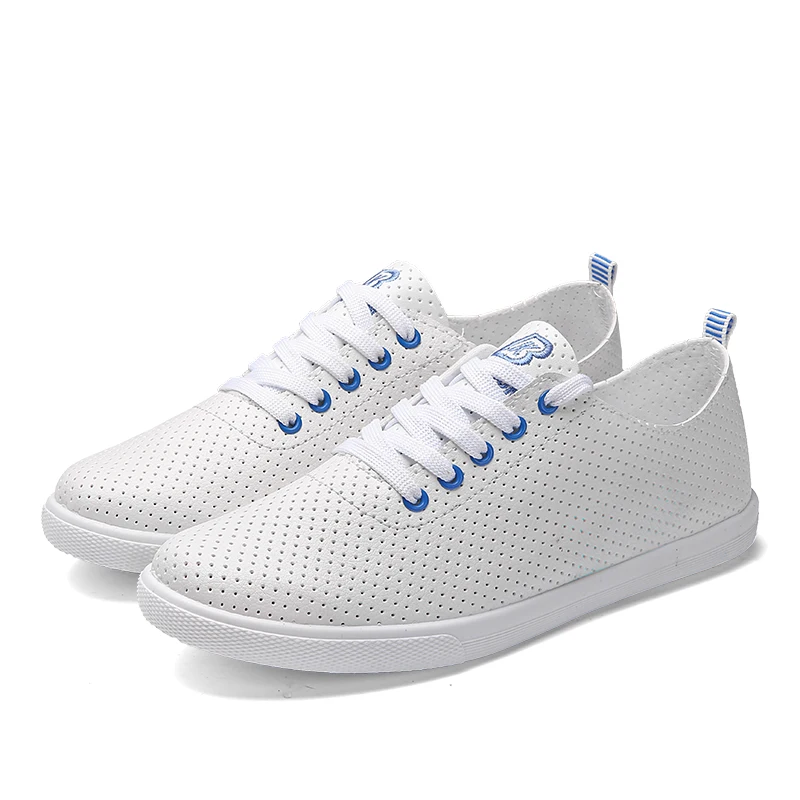 White versatile trend Casual sneakers college style students shoes