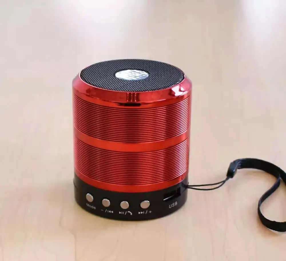 2021 wireless small wireless smart speaker portable mini speakers FM radio TF card USB mobile phone audio