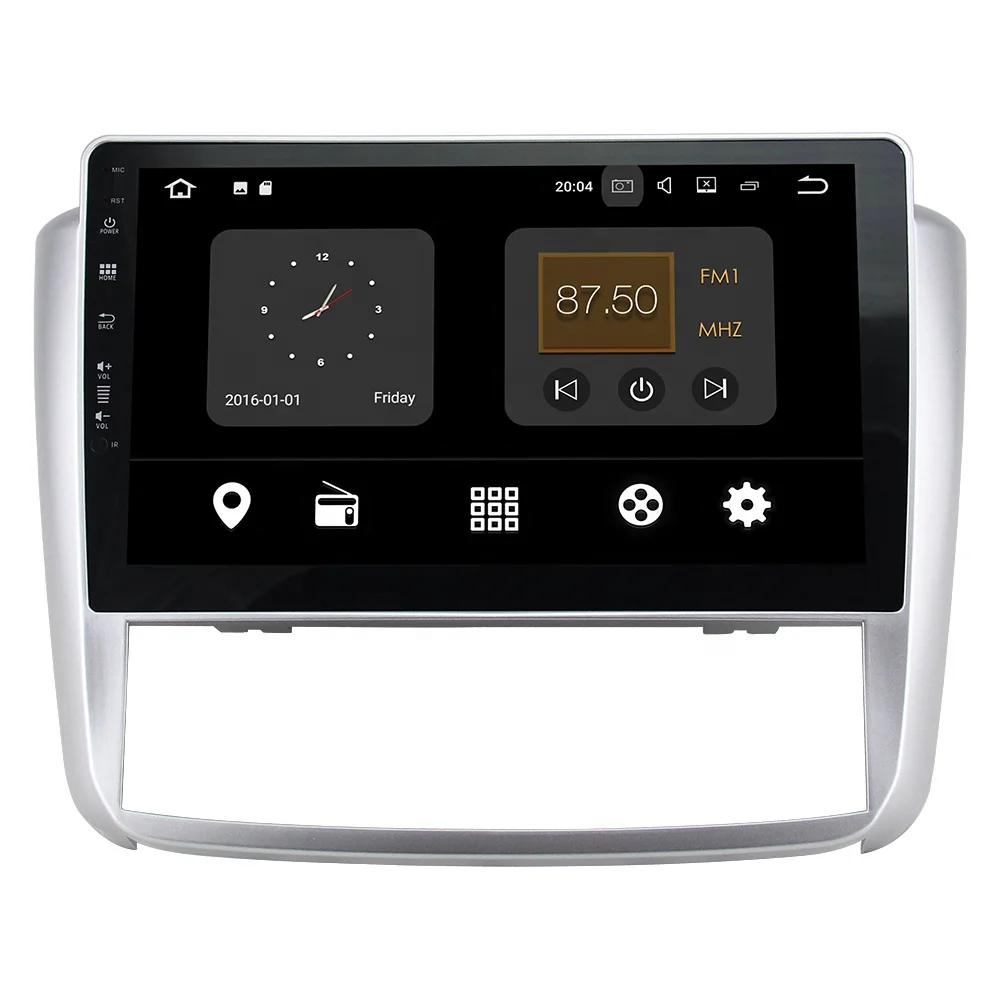 9 дюймовый 1din Android 10 0 четырехъядерный 1024*600 автомобильный dvd-плеер для Zotye Z300 GPS навигация мультимедийный wifi BT