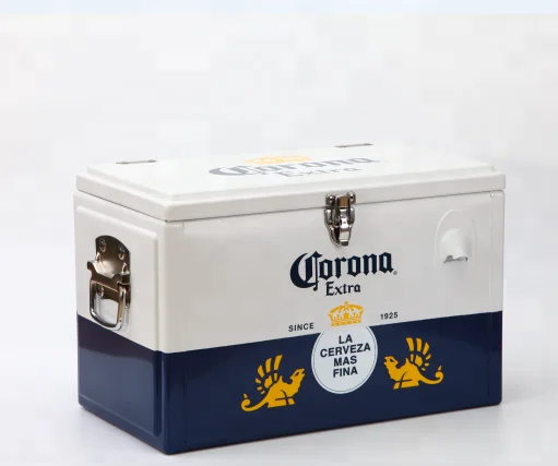 hot sale metal square cooler box ice bucket
