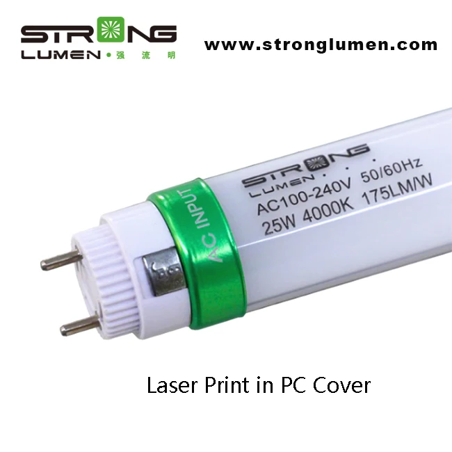 Completely green T8 led tube 110lm/w 20w