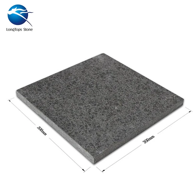Black Pearl G684 Flamed Polished Granite tile