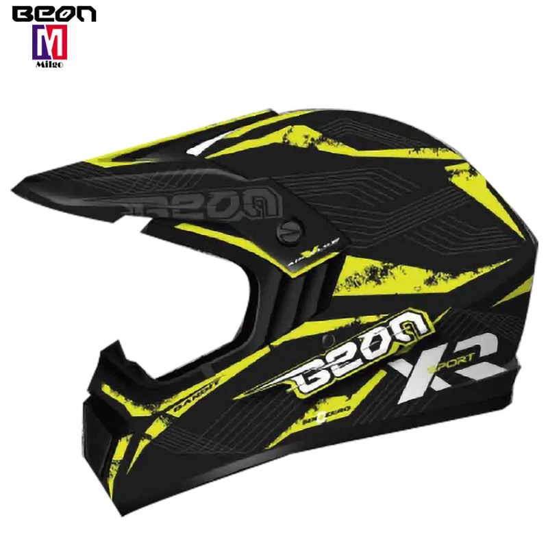 BEON B600 safety motocross helmets professional ece approved helmet motorcycle motorbike off road for adults