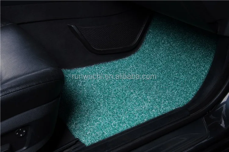 Eco-friendly PVC coil car carpet mat roll or set or pc