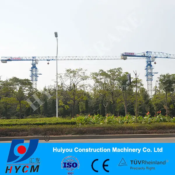 TC5010 TC5012 TC5013 6t 8t QTZ50/5010A topless tower crane
