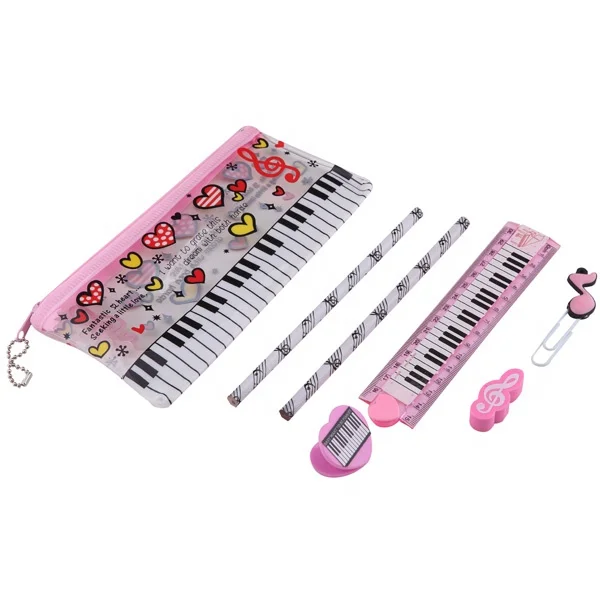 China Suppliers Wholesale Customized Music Kids Stationery Set