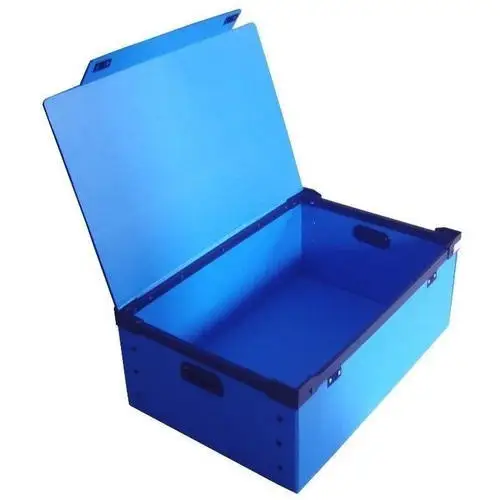 foldable reusable esd plastic storage box