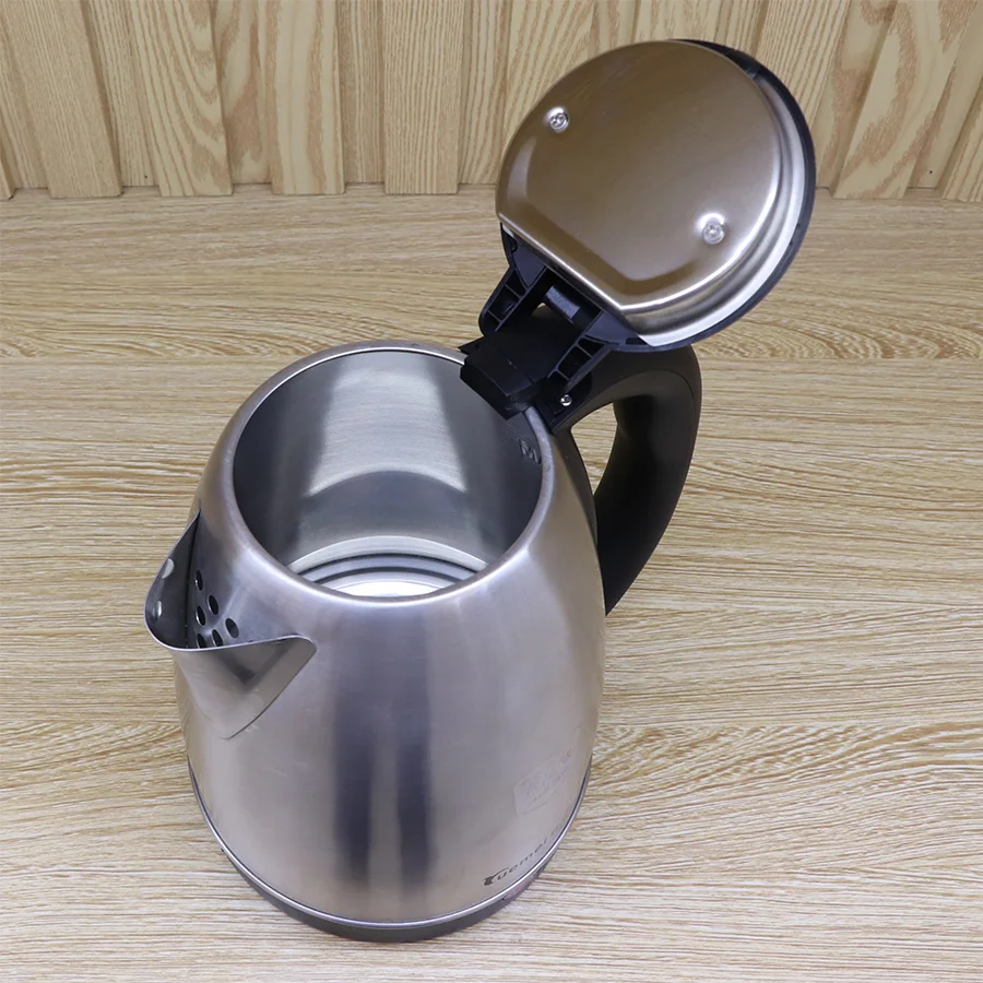 
Factory supply appliances kitchen appliances stainless steel body 2L1500W electric kettle 