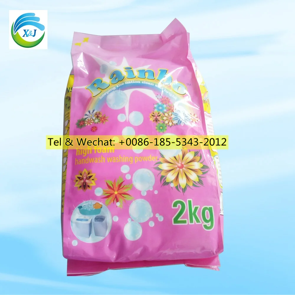 100g 200g 300g 400g 500g flowers fragrance laundry detergent powder/bulk detergent powder with high foam. lower price