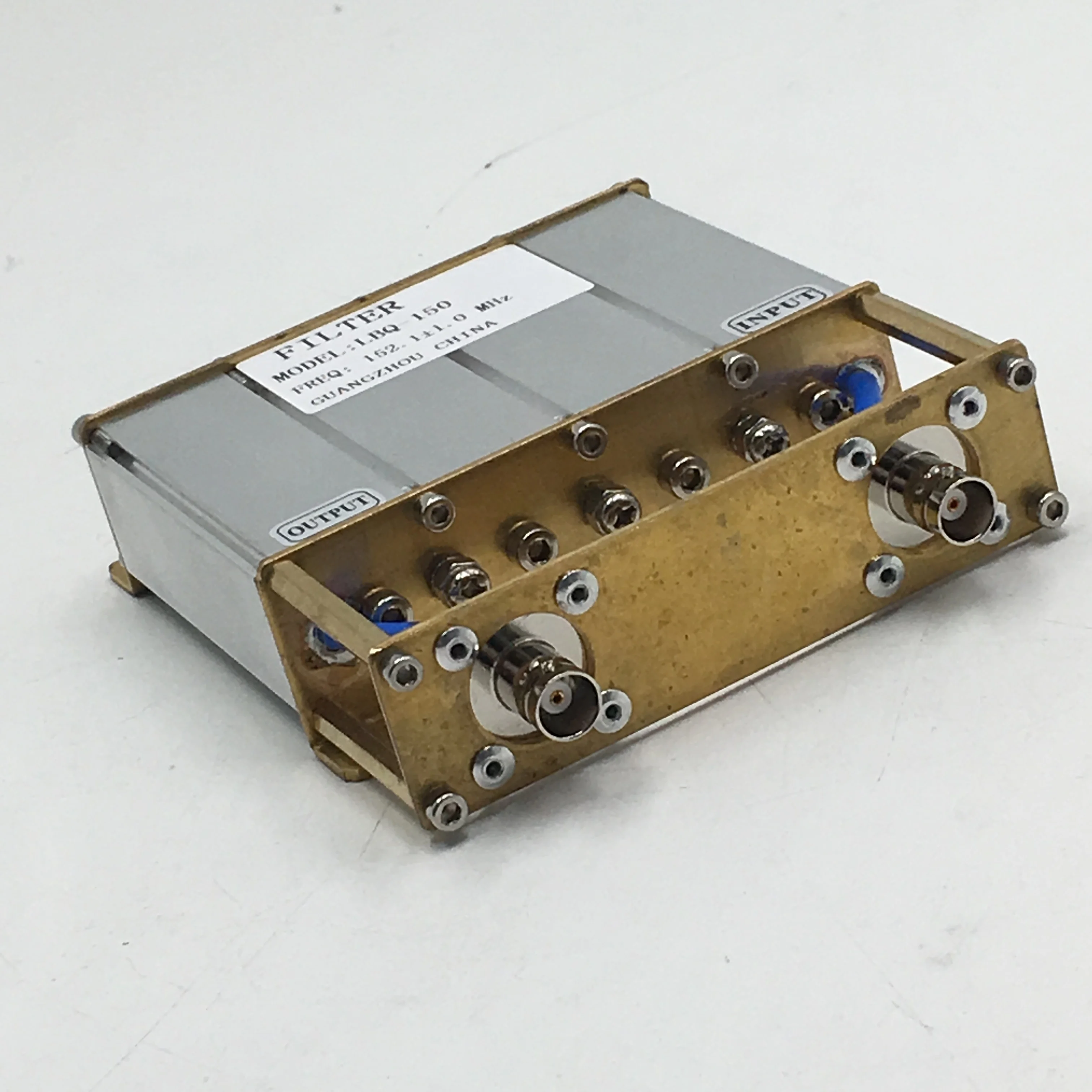 Малый размер 4 полости фильтр 136-174MHz VHF полосовой с BNC гнездовые