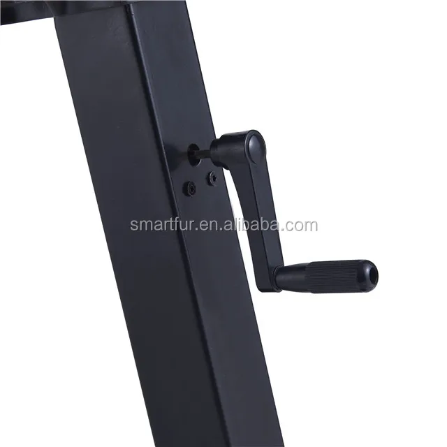 2021 hot sale hand crank metal table  frame table base for office desk