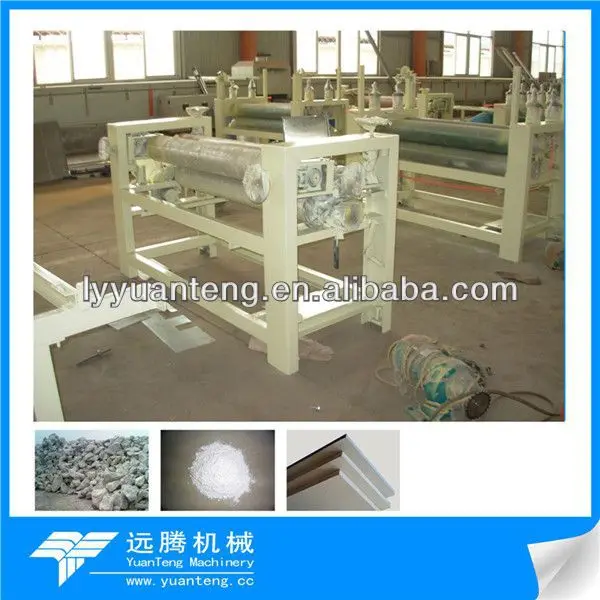 Automation building machine for ceiling gypsum board