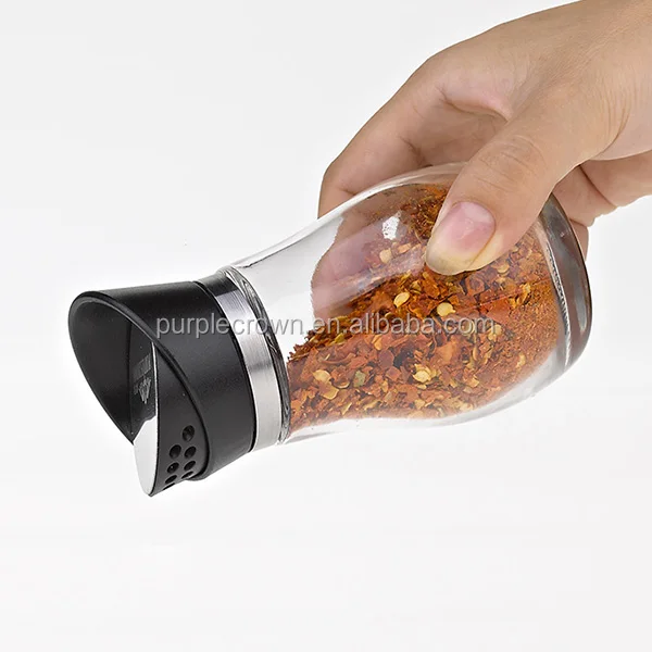 4 in 1 set Kitchen Cooking Oil Bottle Glassware Spice Salt Pepper Bottle jar Glass Bottle for Oil or Vinegar