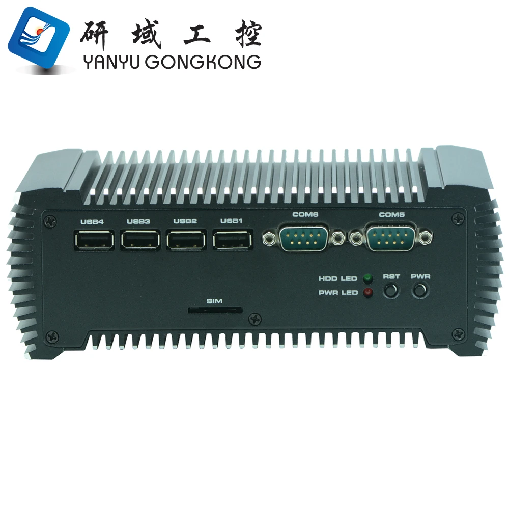  B28Z Atom N2800 процессор двойная LAN безвентиляторная промышленная компьютерная