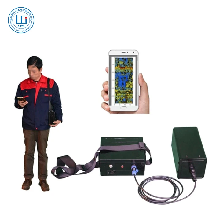 Admt-400s mobile phone automatic mapping groundwater detector 400m deep underground water detection geophysic equipment