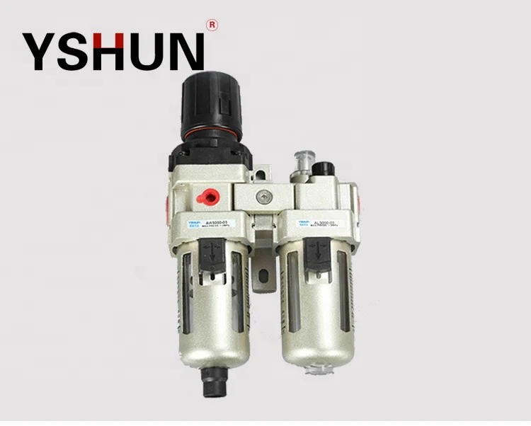 AC2000-02 Air source Treatment Unit FRL Combination  air unit filter AW  lubricator AL  relief valve AR