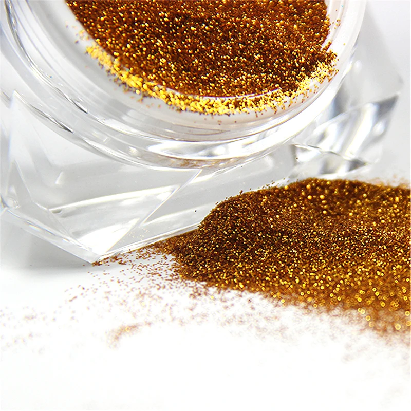 Super new golden glitter powder for glitter wall paper