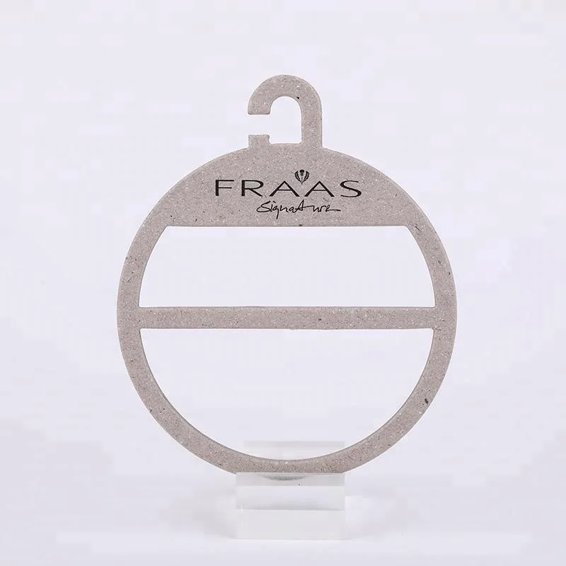 Paper cardboard Ring Scarf Holder Tie Hanger Belt Closet Clothes Organizer Hook