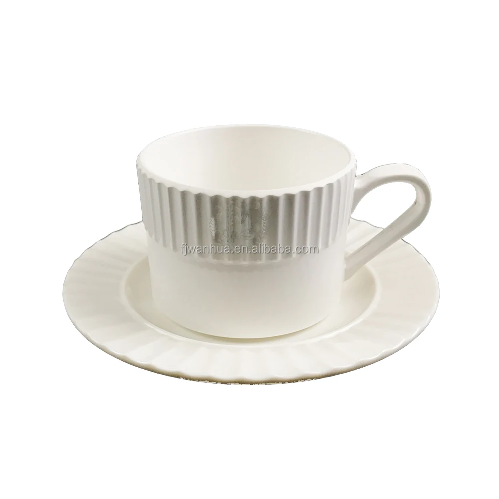 Набор меламиновых кружек с волнистыми краями, кружка для кофе, чашка для демонстрации