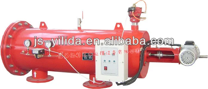 150 micron mesh screen automatic Suction self cleaning filter to remove solid for cooling water