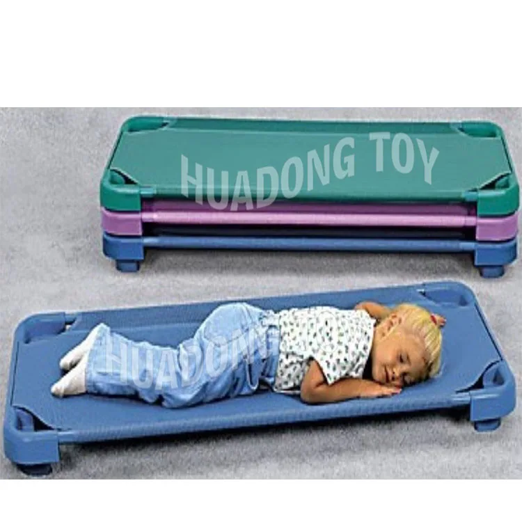 Comfortable Baby Cheap Plastic modern Kindergarten Furniture Bed