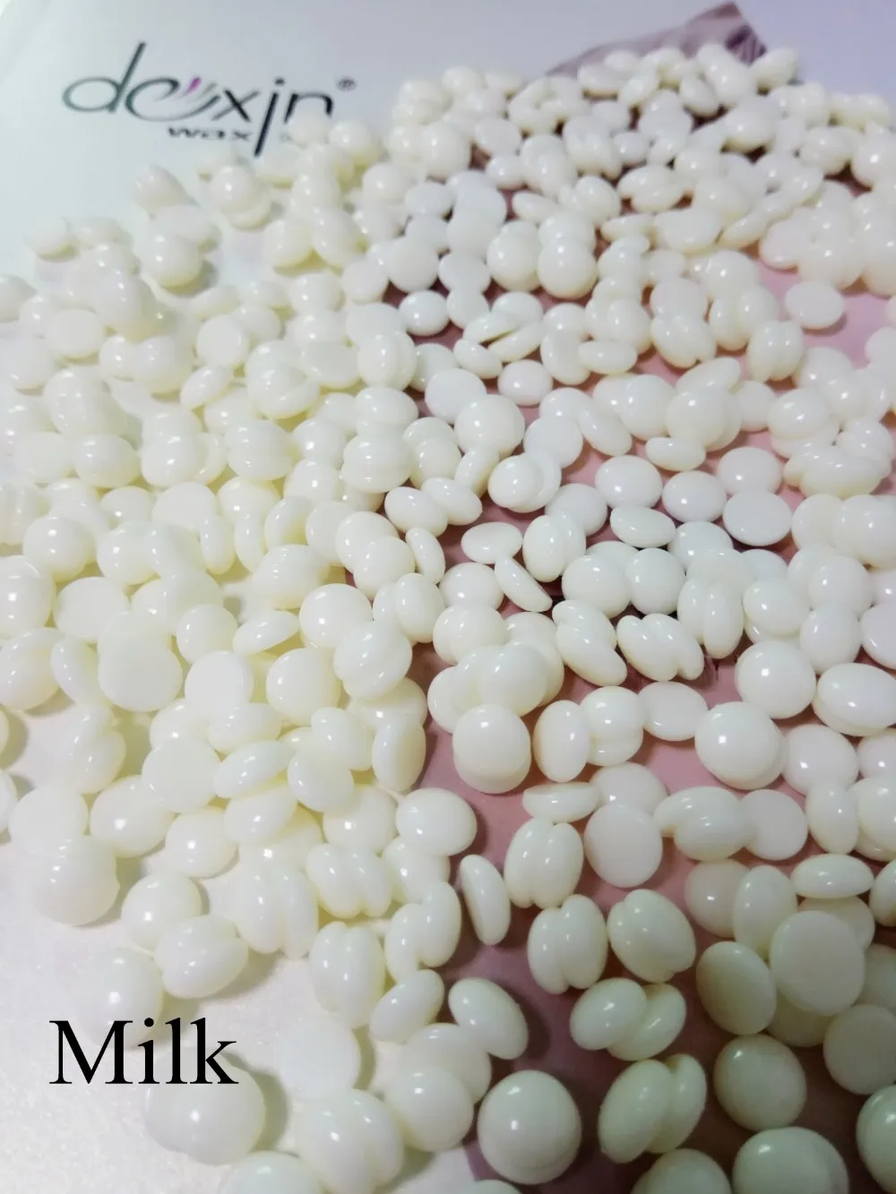 Dexin Factory Waxing Pellets Milk Bulk Depilatory wax beads 100g
