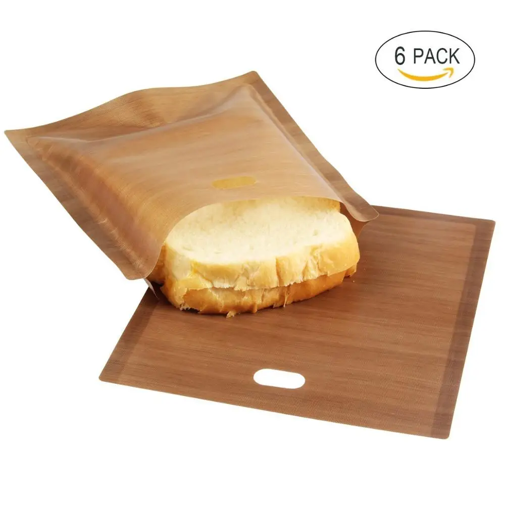 
Microwave Temperature Resistant Toaster Ptfe Toast Bread Bag 