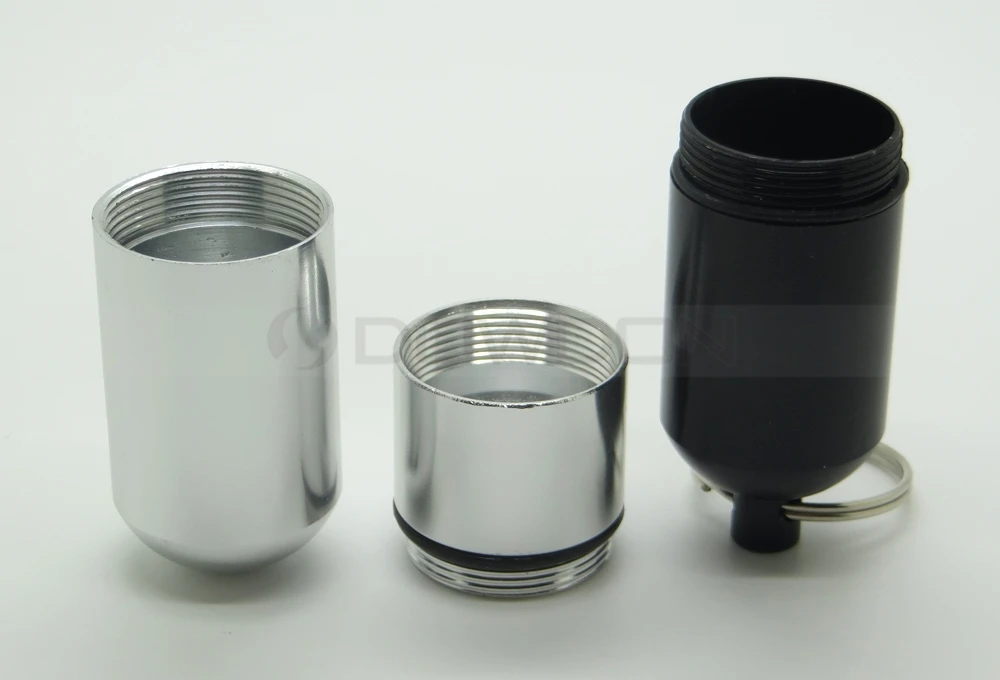 Toothpick Holder Case Pill Box Keychain Storage Container for Earplug and Small Gadgets