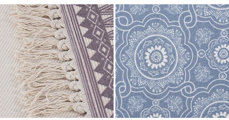 Factory price carpet custom area rug popular indian digital printing floor mat for living room decoration