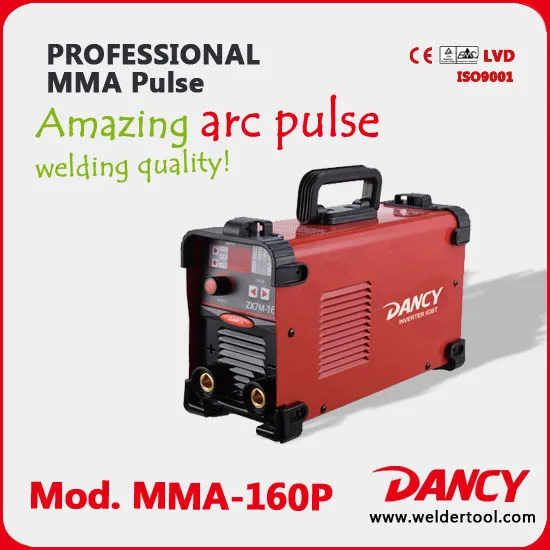 High quality mma 160p dc converter arc welding machine
