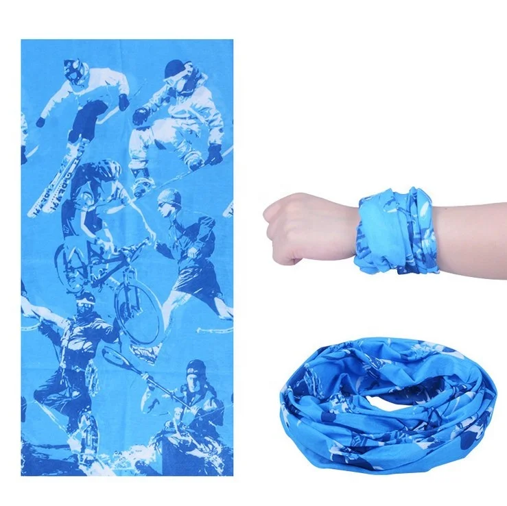 Seamless Magic Headband Neck Warmer Scarf Face Cover Skeleton Ghost Skull Balaclava Motorcycle Cycling Camouflage Pirate Bandana