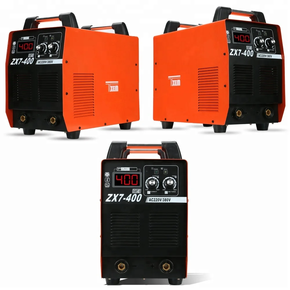 inverter igbt arc zx7 400 welder dc mma welding machine