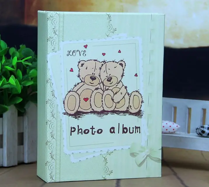 HOME beautiful inset 2 color baby grow photo album