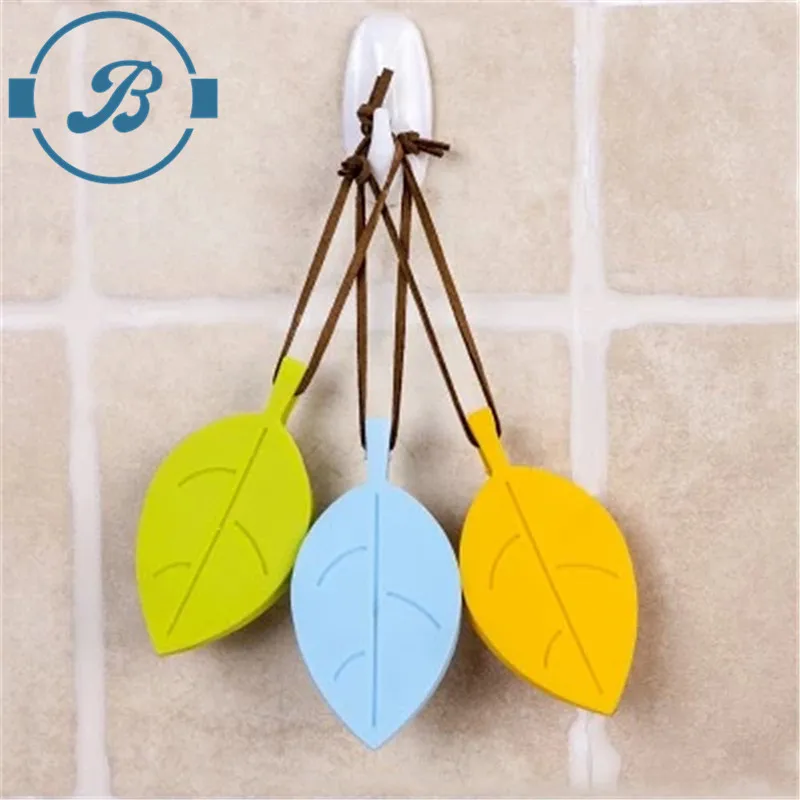 Novelty Autumn Maple Leaf Shaped Silicone Rubber Door Stopper