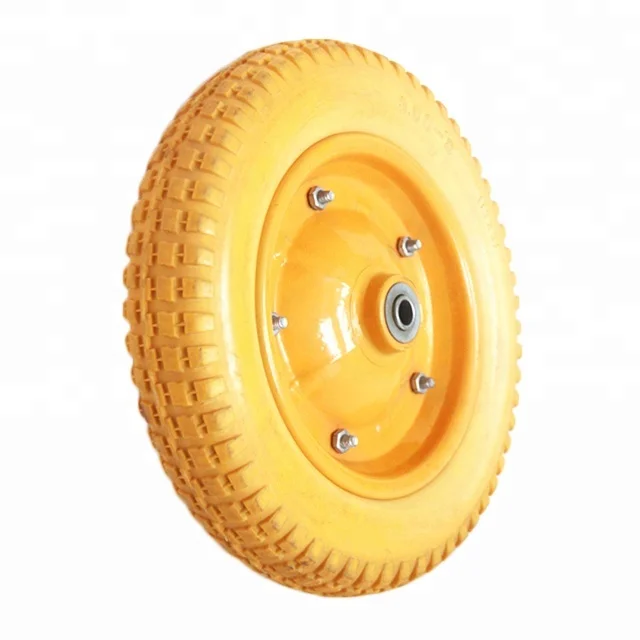 
Small Tire 3.00-8 Top Quality PU Foam Rubber Wheels For Wholesale 
