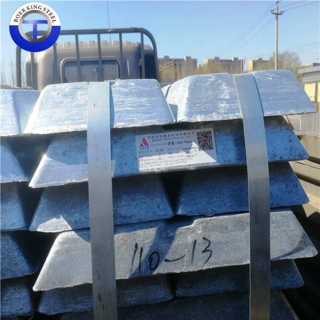mill price High purity zinc ingot made in China at the cheap price from professional factory