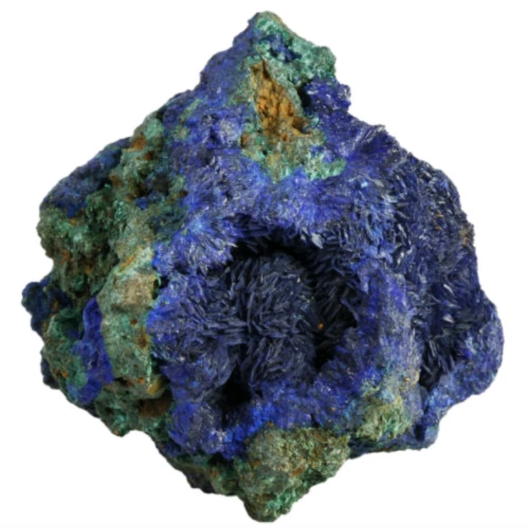 Fantastic Gem Blue Azurite Malachite Crystal  Matrix Mineral Specimen