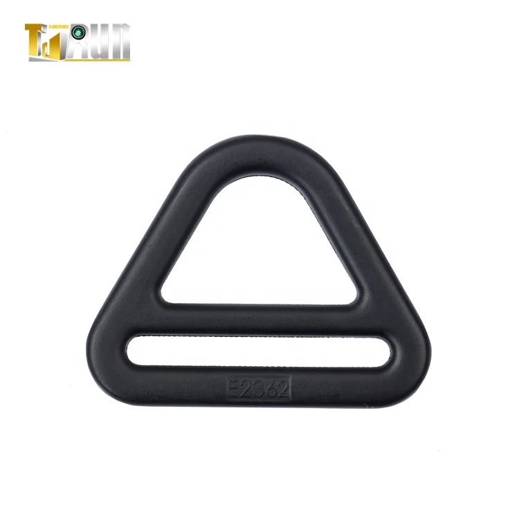 Металлическое Крепление из цинкового сплава регулирующее кольцо треугольная пряжка с платой поворотный зажим Треугольные металлические кольца для аксессуаров