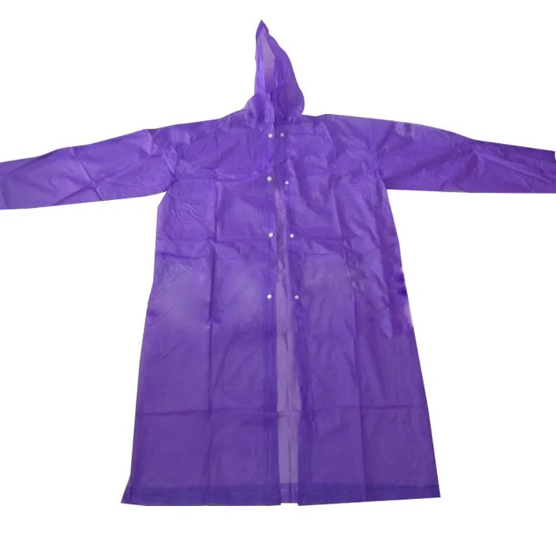Одноразовые мода красивая взрослых прозрачный плащ