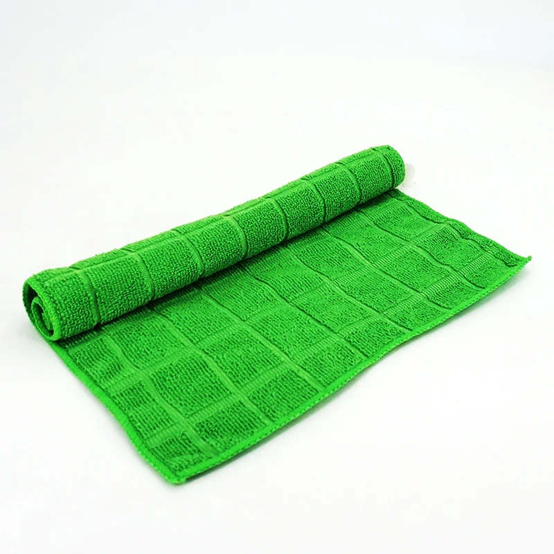 Professional Design Popular Promotional Microfiber Car Washing Wiping Mesh Cloth Cleaning Rags