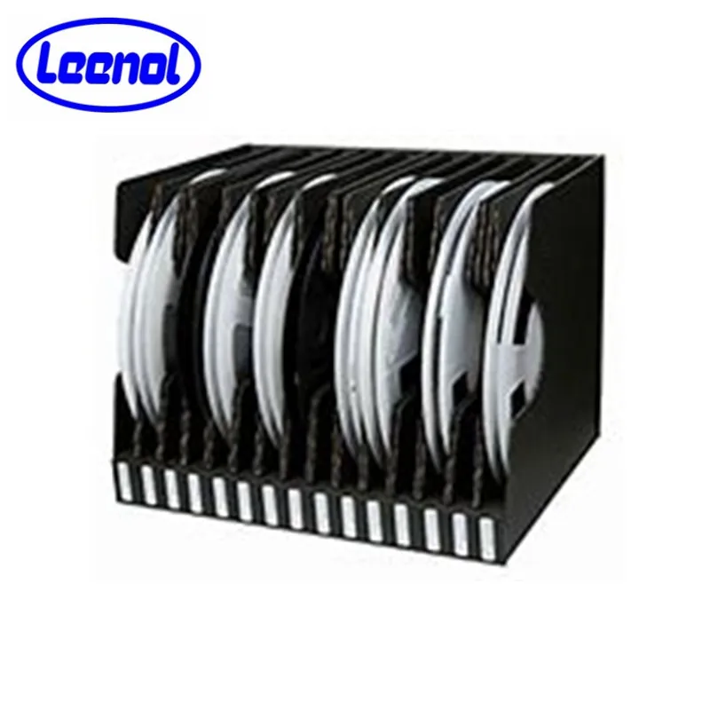 ESD PP Corrugated Reel Box Tray Antistatic Reel Bin SMT Reel Racks