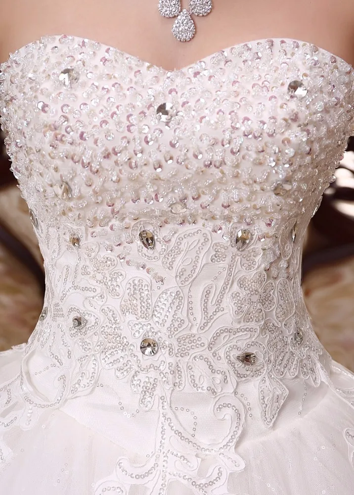 2017 Vintage Lace Wedding Dresses Plus Size off shoulder Lace Up floor length Ball Gown