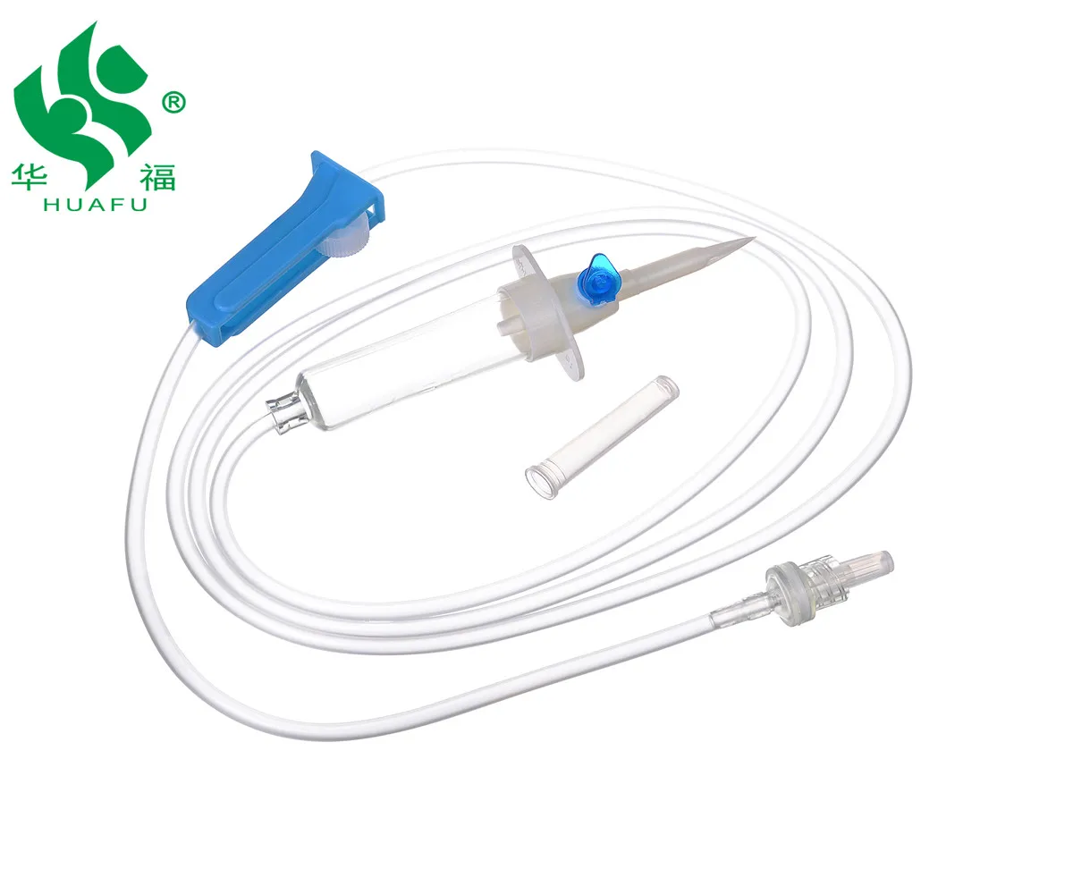 spike for infusion set  with burette 150ml made from infusion set machine