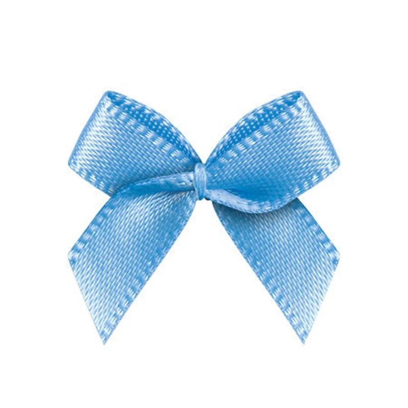 ready to ship bulk tiny RIbbon satin bow for underwear accessory