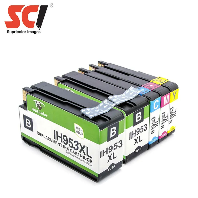 
Supricolor Africa Europe New Arrivals Compatible Ink Cartridge 957 957xl 953 953xl Replacement For Hp 