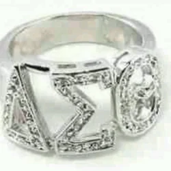 Высококачественное греческое Ювелирное кольцо DST из стерлингового серебра 925 пробы со знаком Theta