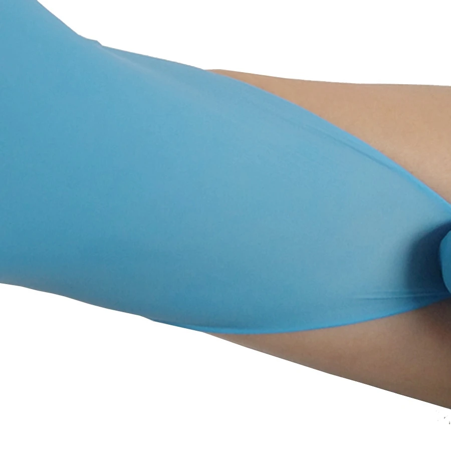 Comfortable Nonporous Disposable Nitrile Exam Dentist Daily Work Gloves